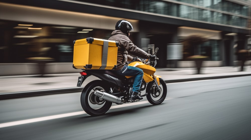 Entregador, motoboy, delivery