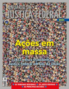 Capa Anuário da Justiça Federal 2024