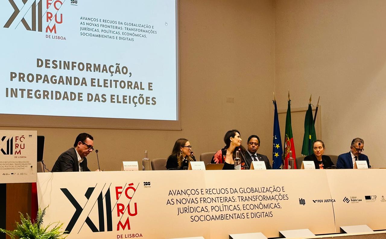 Mesa reúne autoridades para debater desinformação nas eleições no Fórum de Lisboa 2024