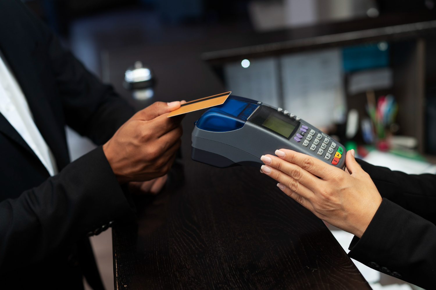 máquina cartão crédito